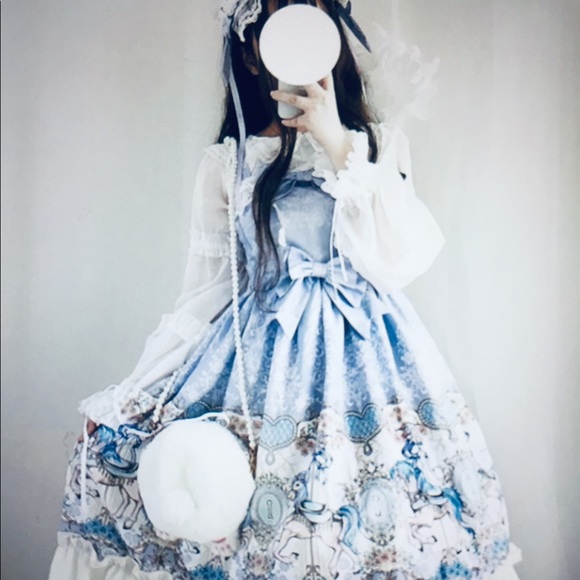 NEW Sweet Harajuku Lolita Dress - Picture 8 of 9